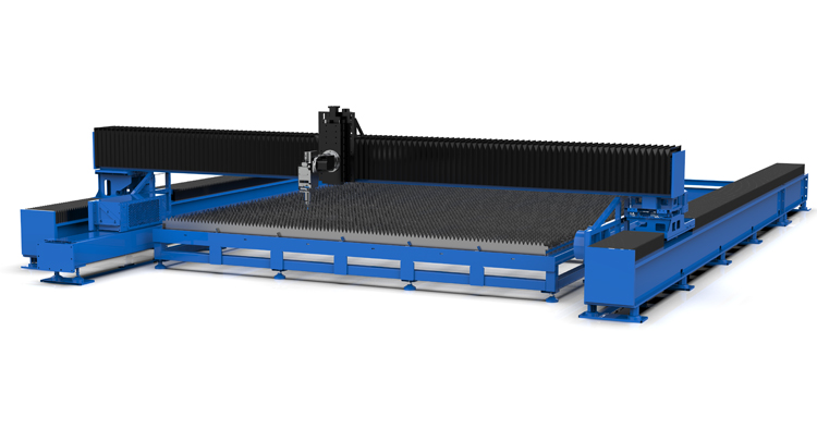 Ground Rail Gantry Beam laser Cutting Machine Ground Rail Gantry Beam laser Cutting Machine