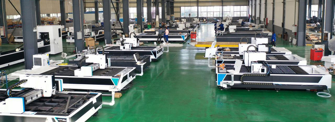 CNC laser cutting machine factory